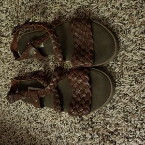 COPY - 9 & Co Braided Leather Sandals